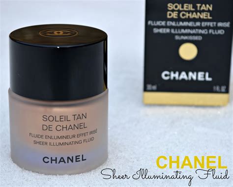 chanel soleil tan de chanel sheer illuminating fluid review|Chanel highlighting fluid sunkissed.